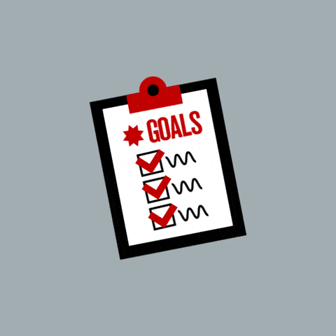 completing exam revision goals gif 
